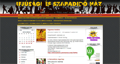 Desktop Screenshot of ifihazmiskolc.hu